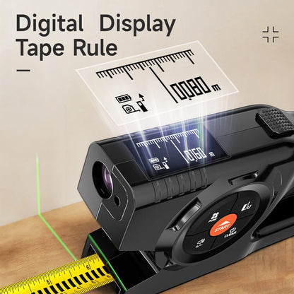 3-in-1 Digital Laser Tape Measure